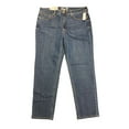 thumbnail image 1 of Seven Ladies Vintage-Inspired Flattering High Rise Slim Straight Jean (Birch, 6), 1 of 2