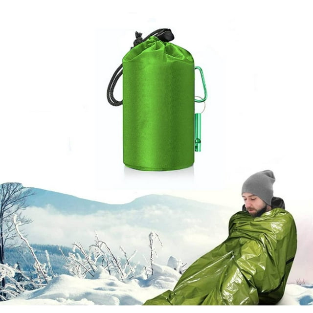 Seven Lady Emergency Sleeping Bag, Lightweight Thermal Waterproof Bivy