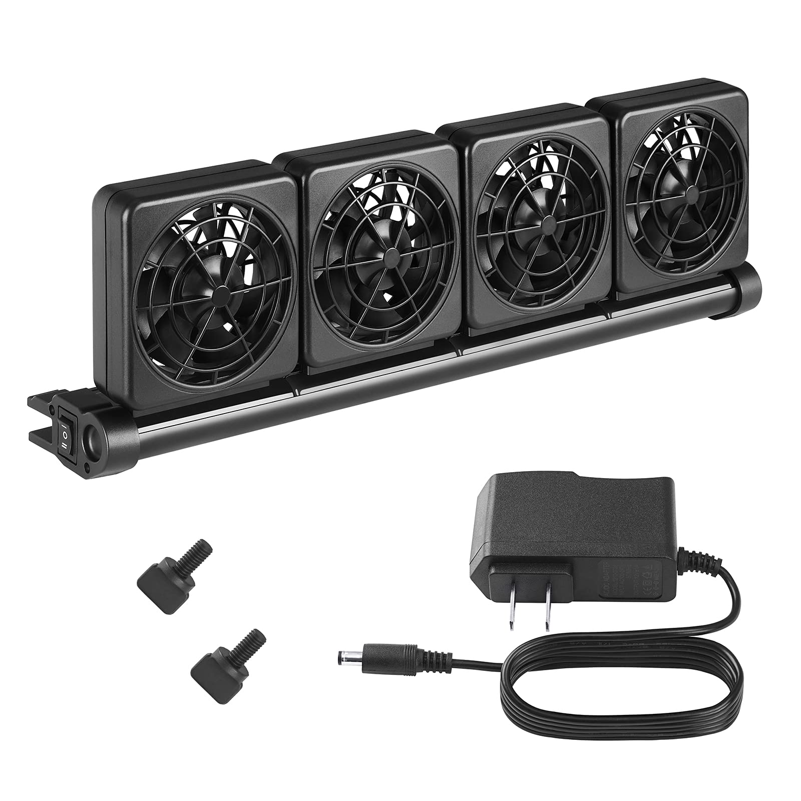 Seven Master Aquarium Chillers, Fish Tank Cooling Fan System 4Head