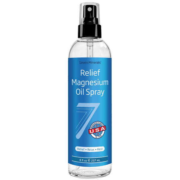 Seven Minerals Relief Magnesium Oil Spray, Sleep Support, 8 fl oz