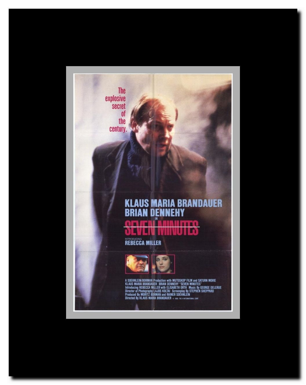 Seven Minutes Framed Movie Poster