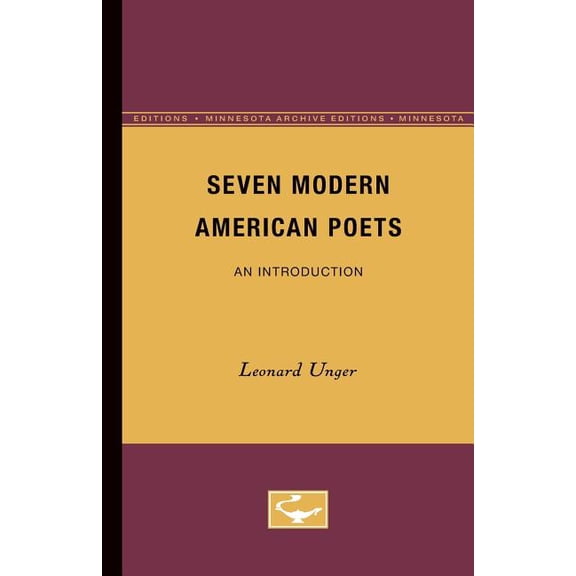 Pre-Owned Seven Modern American Poets : An Introduction (Paperback)