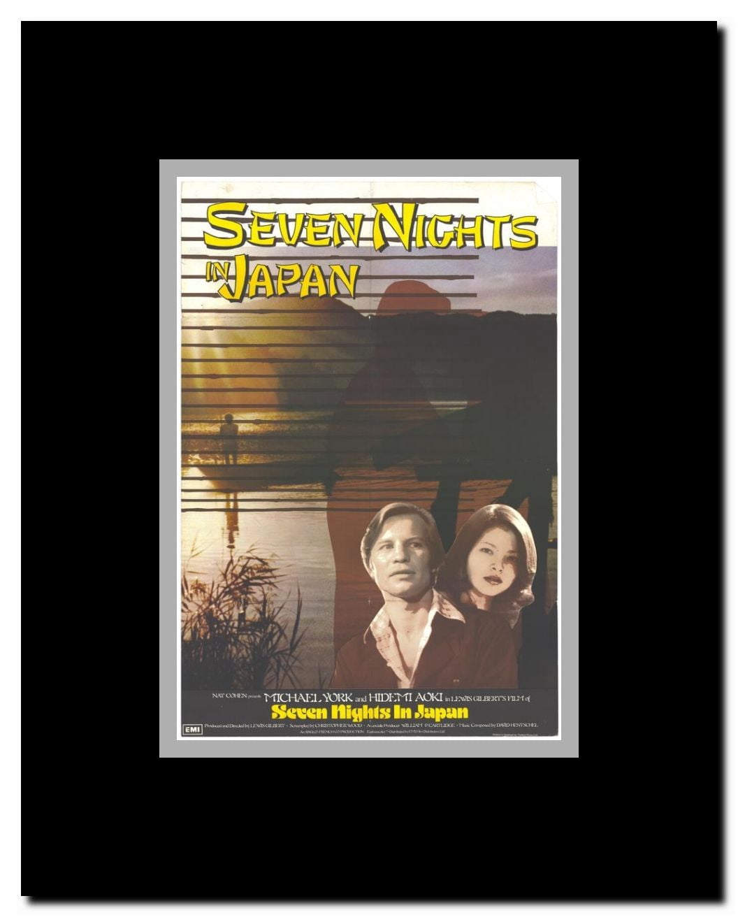 Seven Nights in Japan Framed Movie Poster