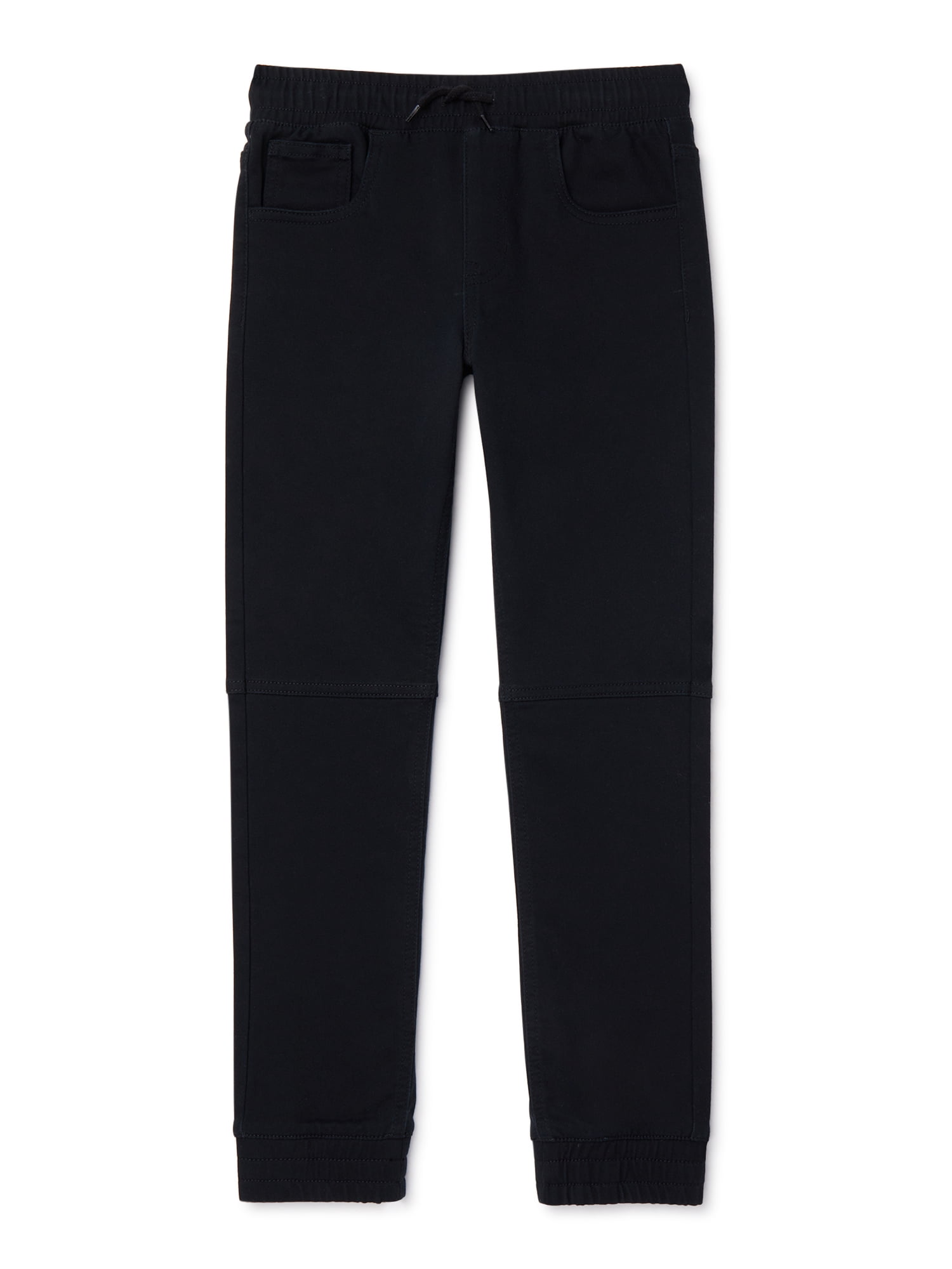 Boys Twill Jogger Pants, Sizes 4-16