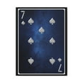thumbnail image 1 of Seven Of Spades Space Background Playing Card Canvas Wall Art for Home Decor Ready-to-Hang, 1 of 18