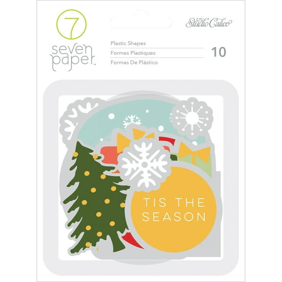 Seven Paper Felix Die-Cut Acetate Shapes 10/Pkg-