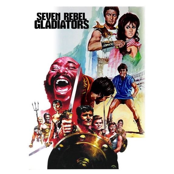 Seven Rebel Gladiators (DVD)
