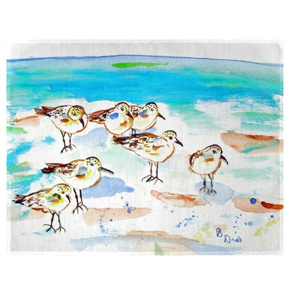 Seven Sanderlings Place Mat - Set of 4