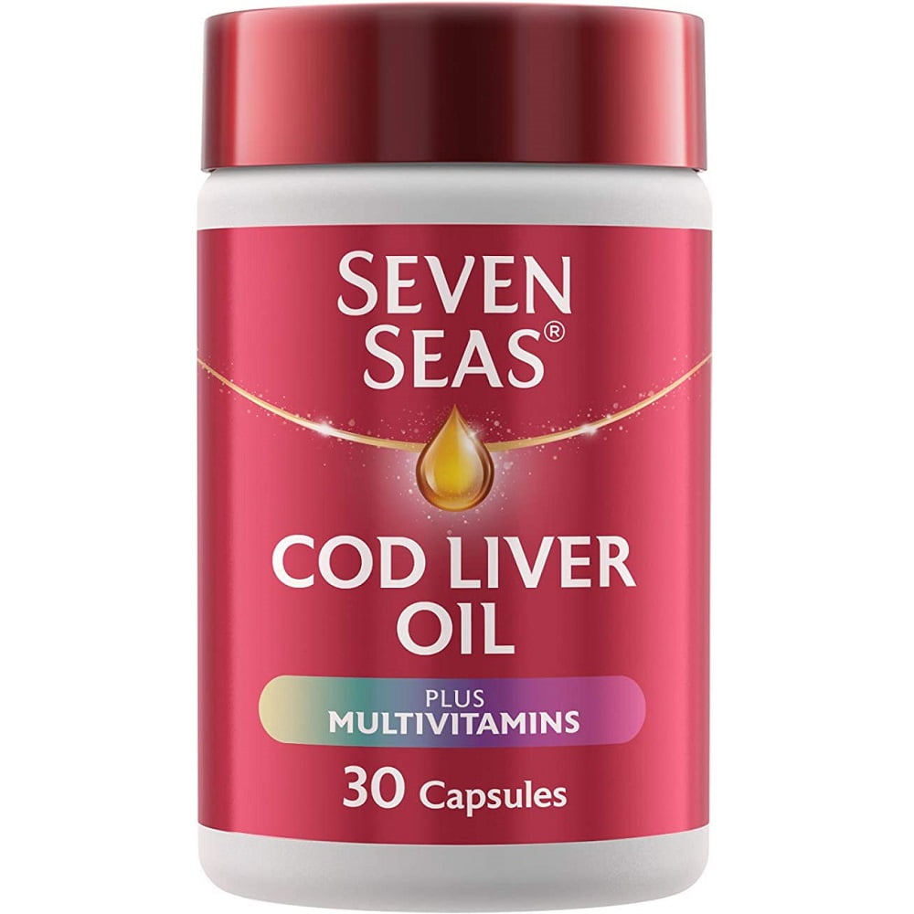 SEVEN SEAS Multivitamin + Cod Liver Oil Syrup 100ml. *BENEFITS* - Improves  Appetite - Improves Memory - Strengthens Bones & Teeth - Boosts the  Immune, By Seven Seas Pharmacy