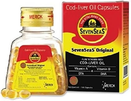 Seven Seas Cod liver fish oil 100 Capsule