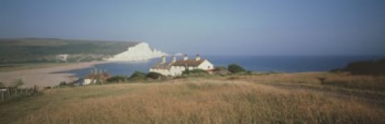 Seven Sisters Dover England Canvas Art - Panoramic Images (36 x 12)