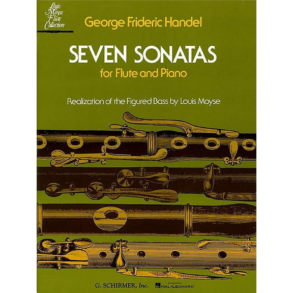 Seven Sonatas: For Flute & Piano, (Paperback)