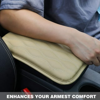 Fleming Leather Knee Cushion for Car Center Console, Driver Side