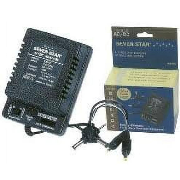 Seven Star SS-105 Universal AC to DC Adapter Charger 1000mA