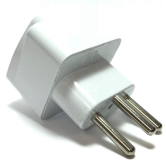 Seven Star Universal Travel Plug Adapters For Switzerland Multipack (1 Pack, Universal to Switzerland - 3 Round Pins - Type J)