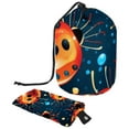 Seven Starred Iadybird Portable Drawstring Foldable Travel Shower Wash