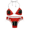 thumbnail image 1 of Seven Starred Ladybird Detachable Sponge Adjustable Strap Bikini Set Two-Pack Swim Suits for WomenToolStrip with applicable scenes, 1 of 6