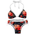 thumbnail image 1 of Seven Starred Ladybird Detachable Sponge Adjustable Strap Bikini Set - Two-Pack Swim Wear One-Piece Swimsuits, 1 of 6