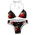 thumbnail image 1 of Seven Starred Ladybird Detachable Sponge Adjustable Strap Swimsuit Set - 2 Pack for Beach & Pool Parties, 1 of 6