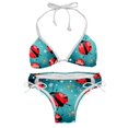 thumbnail image 1 of Seven Starred Ladybird Detachable Sponge Bikini Set | Adjustable Strap One-Piece Swimsuits, Two-Pack, 1 of 6