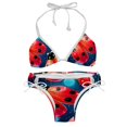 thumbnail image 1 of Seven Starred Ladybird Swim Wear Detachable Sponge Adjustable Strap Bikini Set Two-Pack for Multiple Scenes, 1 of 6