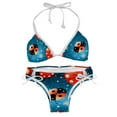 thumbnail image 1 of Seven Starred Ladybird Swimwear Bikini Set with Detachable Sponge & Adjustable Strap, Two-Pack for Beach & Pool Parties, 1 of 1