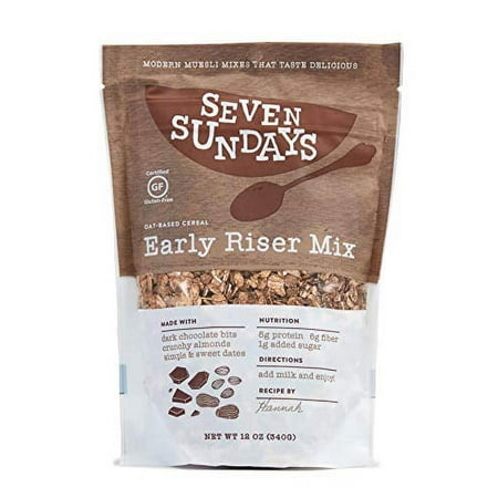 Seven Sundays, Muesli, Cocoa&Coconut, Pack of 6, Size - 12 OZ, Quantity - 1 Case