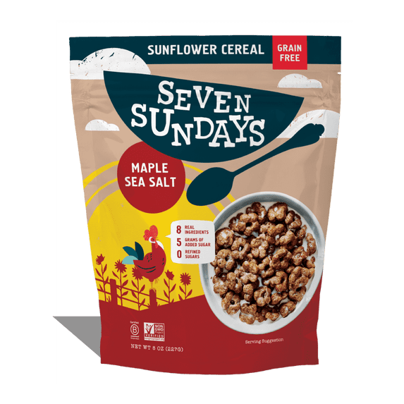 Seven Sundays Sunflower Cereal Maple Sea Salt 8 oz