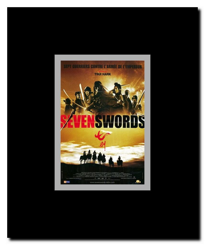 Seven Swords Framed Movie Poster
