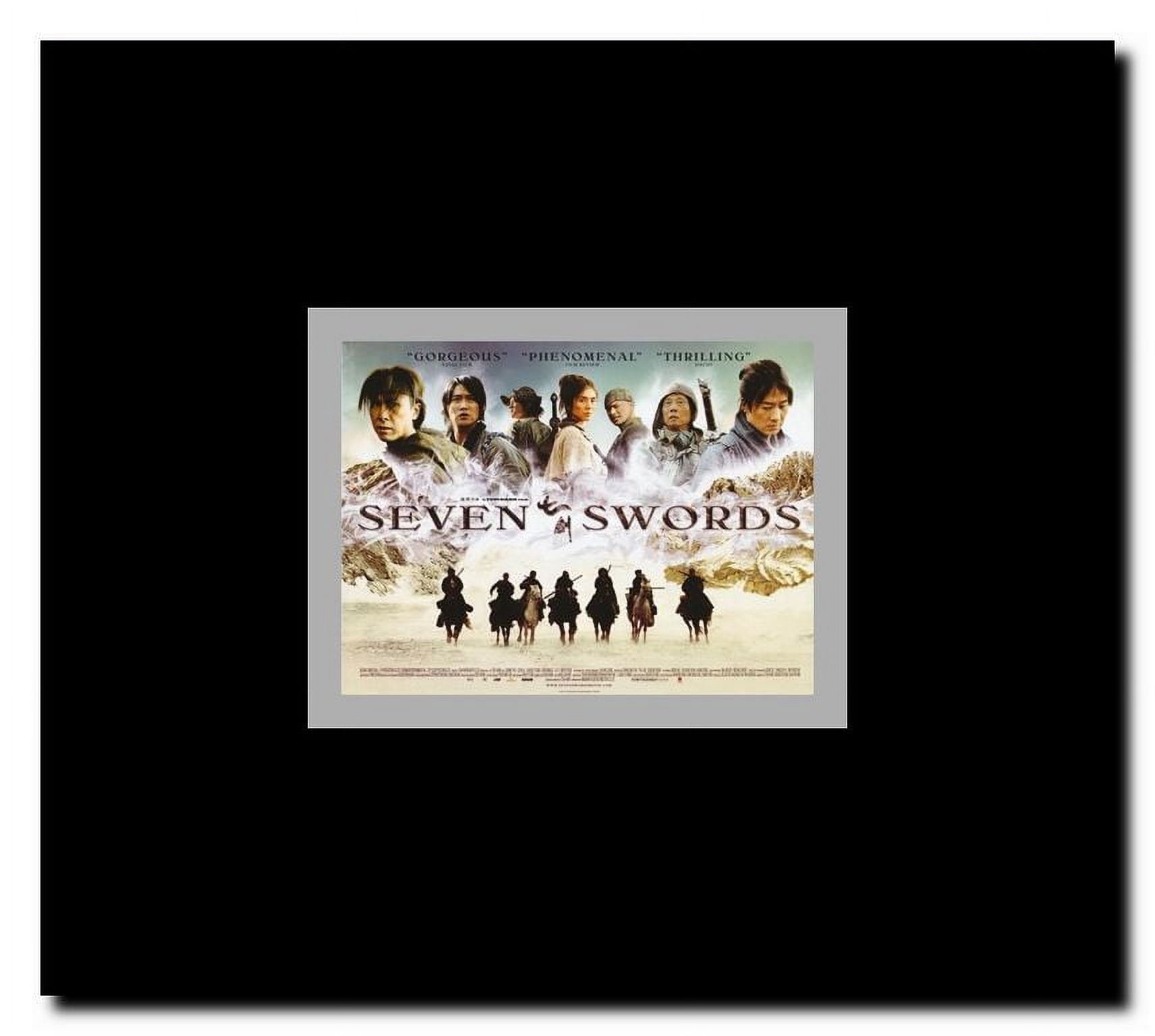 Seven Swords Framed Movie Poster