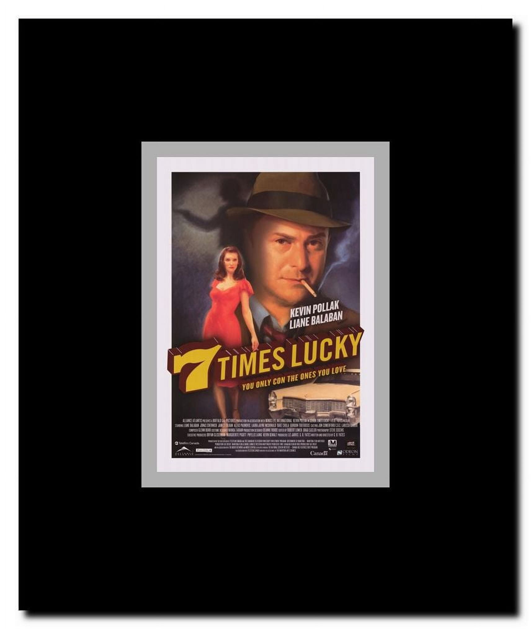Seven Times Lucky Framed Movie Poster