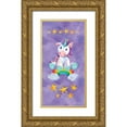 thumbnail image 1 of Seven Trees Design 14x24 Gold Ornate Wood Framed with Double Matting Museum Art Print Titled - Rainbow Unicorn I, 1 of 4