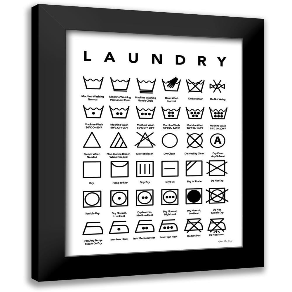 Seven Trees Design 15x18 Black Modern Framed Museum Art Print Titled