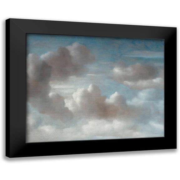 Seven Trees Design 18x15 Black Modern Framed Museum Art Print Titled - The Clouds