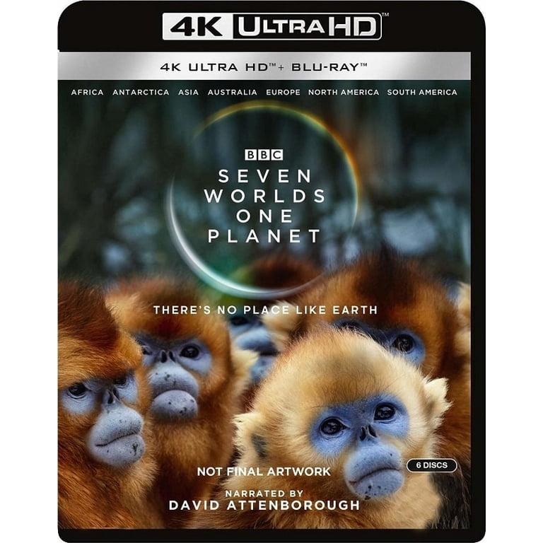 SDS, Seven Worlds, One Planet 4K Ultra HD + Blu-ray, 2 Discs