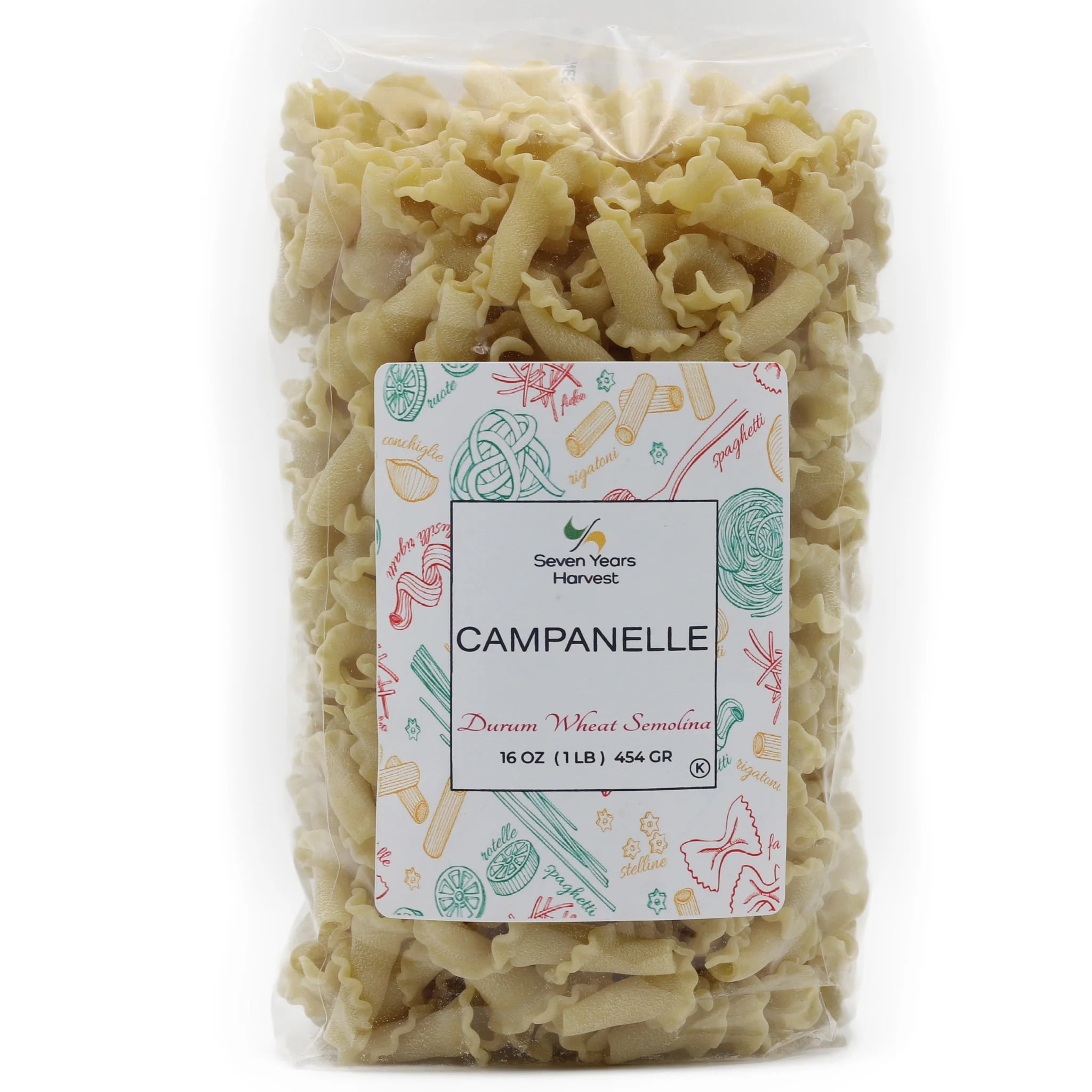 Seven Years Harvest Campanelle 1 Lb (454 Gr)