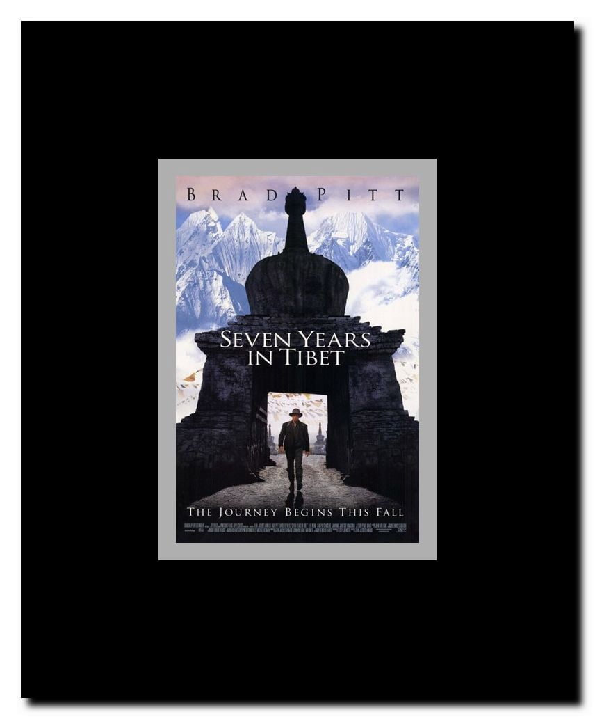 Seven Years in Tibet Framed Movie Poster