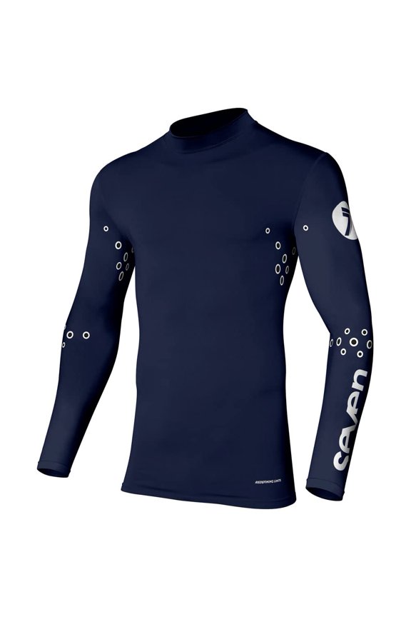 Zero Blade Laser Cut Compression Jersey Small Navy