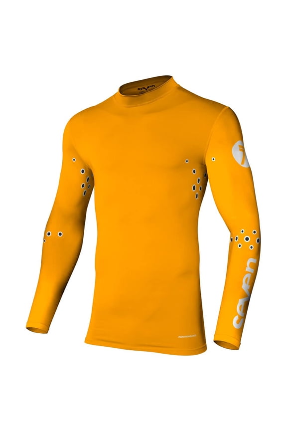 Zero Blade Laser Cut Compression Jersey Small Orange