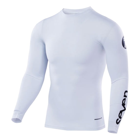 Seven Zero Staple Compression Jersey (White, Medium)