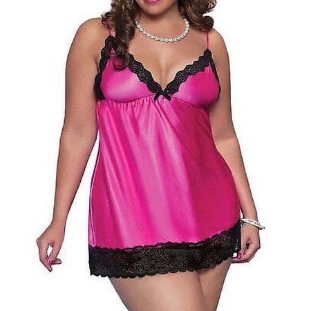 Seven 'til Midnight Enchanting Babydoll & Thong - 9721