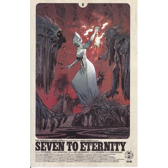 Seven to Eternity #6B VF ; Image Comic Book