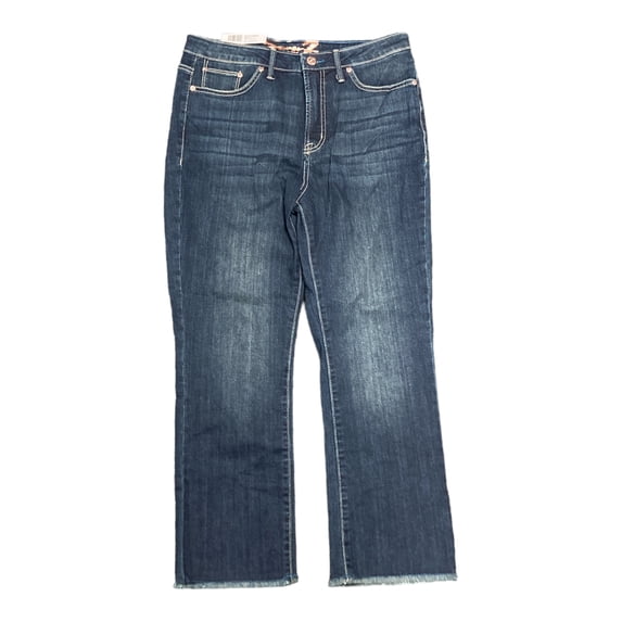 Seven7 Ladies High-Rise Step Hem Cropped Fashion Jean (Hayden, 14)