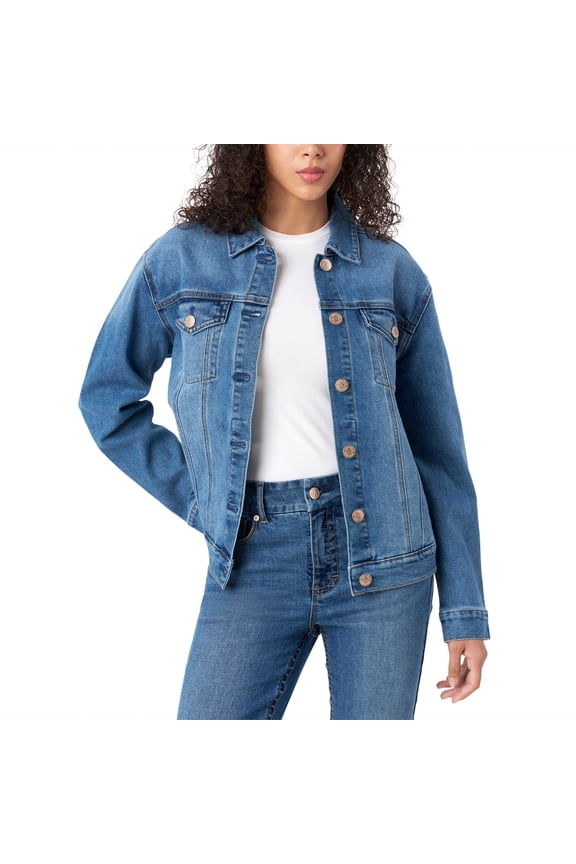 Women's Denim Trucker Jacket - Hilo