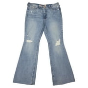 Seven7 Ladies Slimming Silhouette Premium Soft Stretch Denim Slim Flare Jean Enchanted, 12