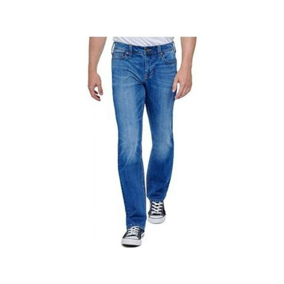 Seven7 Men's Super-Flexible 4-Way Stretch Classic Straight Leg Jean (Medium Vintage, 36x30)