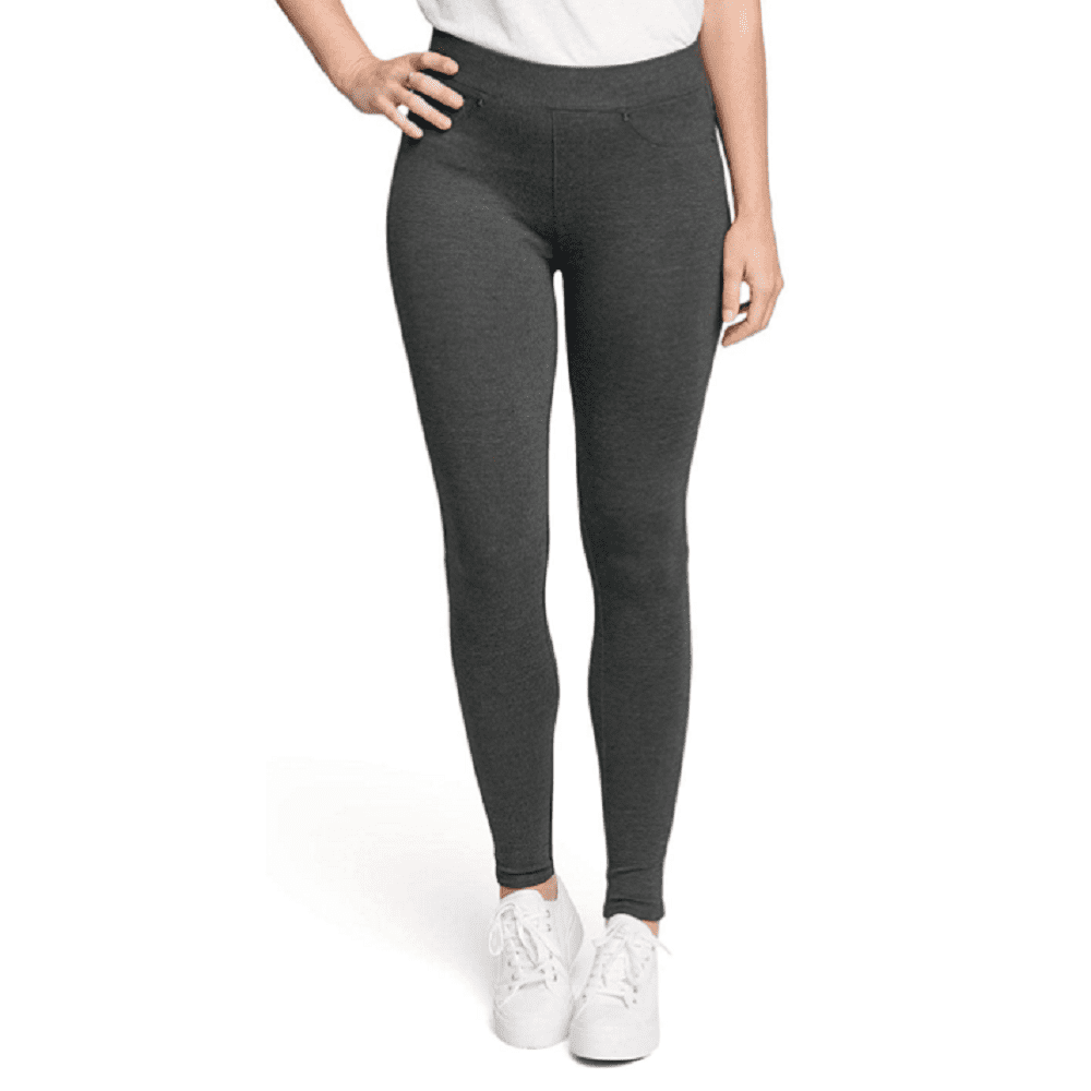 Yelete Ladies' Four Pocket Ponte Pant Color Charcoal Plus Size — L and L  Stuff