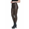 thumbnail image 1 of Seven7 Women's High Rise Stretch Faux Leather Legging (Espresso, XXL), 1 of 3