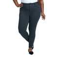 thumbnail image 1 of Seven7 Women's Plus Size High Rise Ponte Legging with Zipper Pockets, 1 of 4