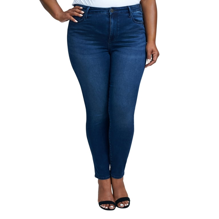 Plus size top jeggings walmart